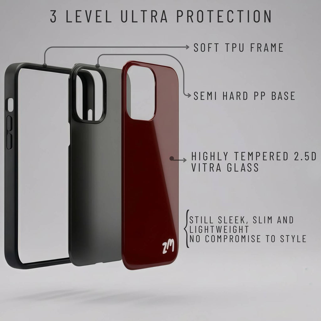 VITRA GLASS CASE FOR IPHONES